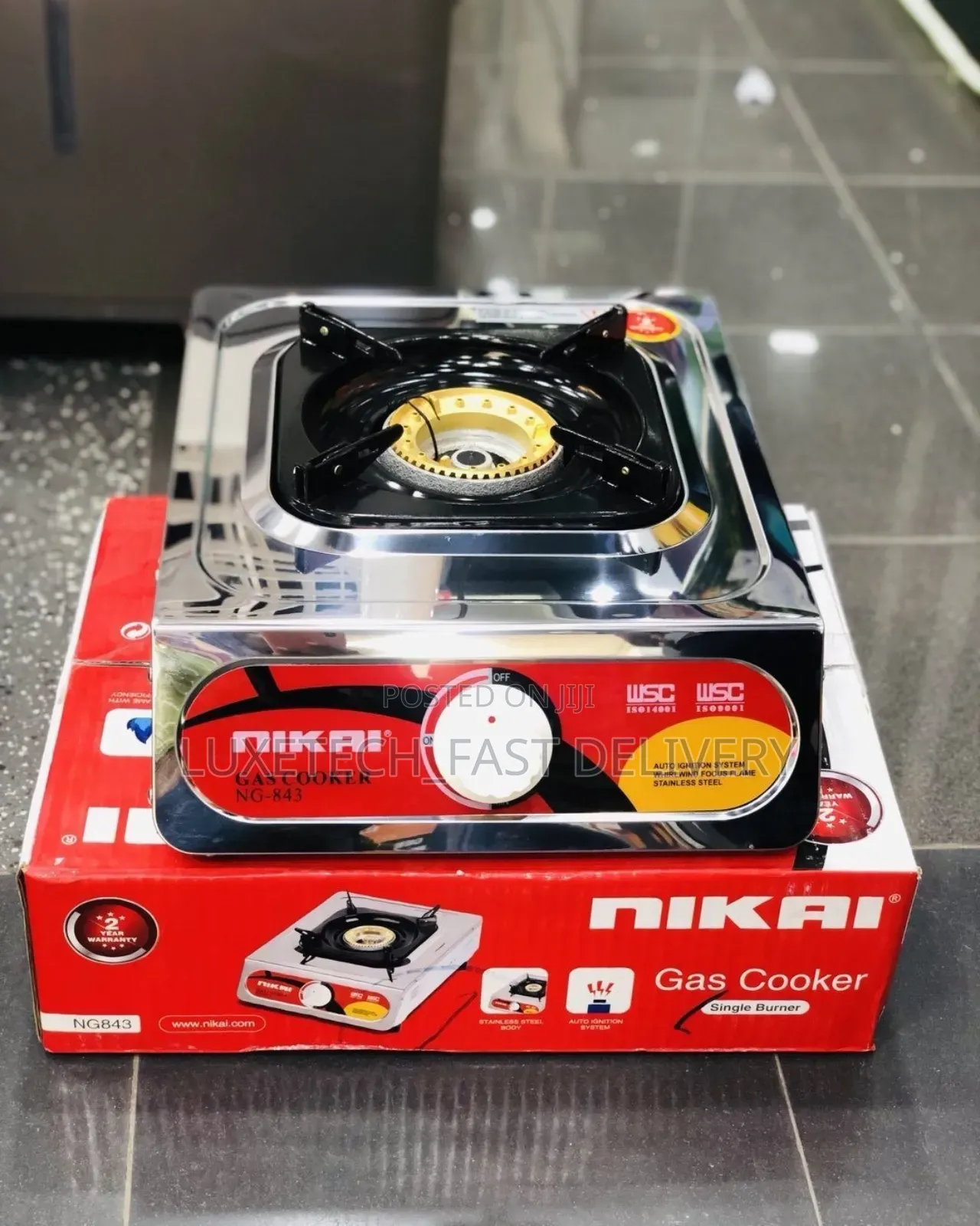 Nikai Gas Cooker | Nikai Gas Stove | Single Burner Gas Stove