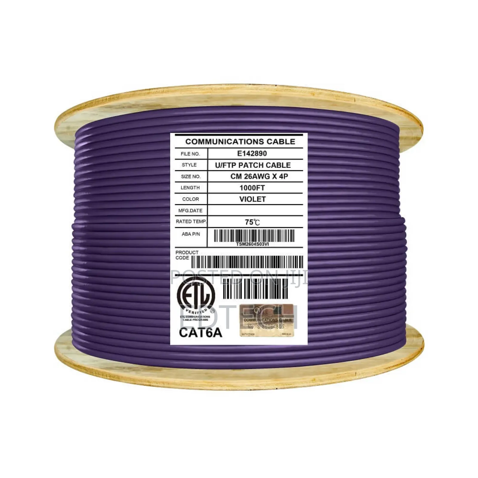 SFTP Cat6 A Cable