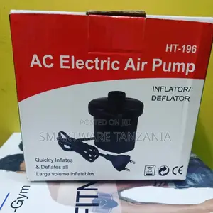 Portable Electric Air Pump With Inflation and Deflation