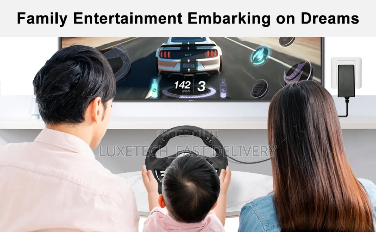 PXN V3 Pro Gaming Racing Wheel and Pedal