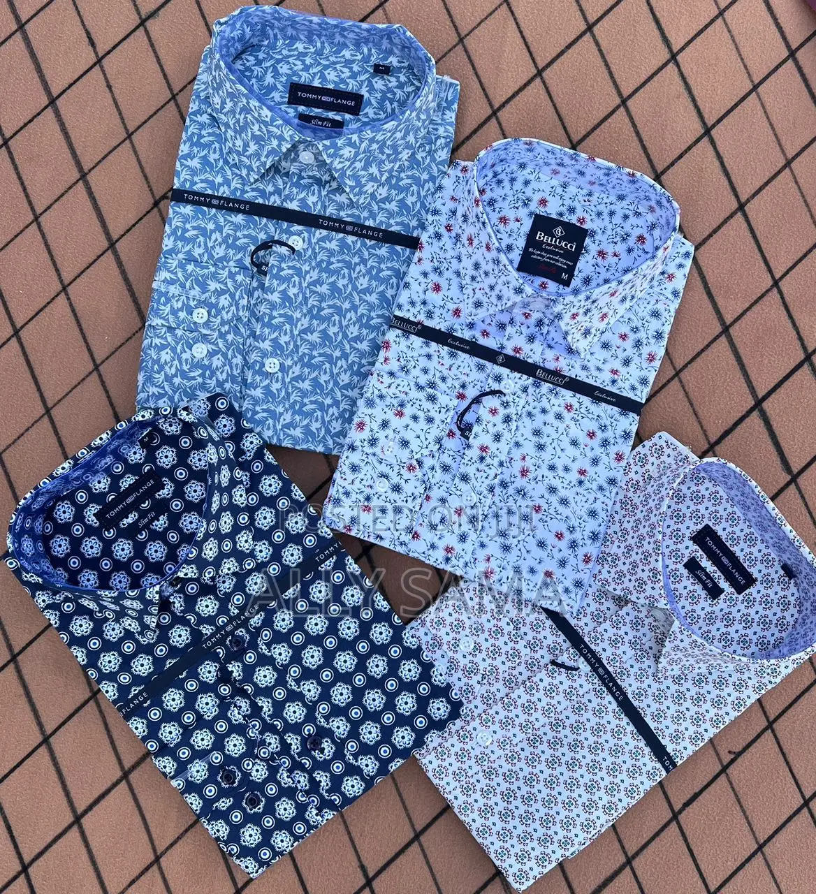 Mens Shirt Flower Quality