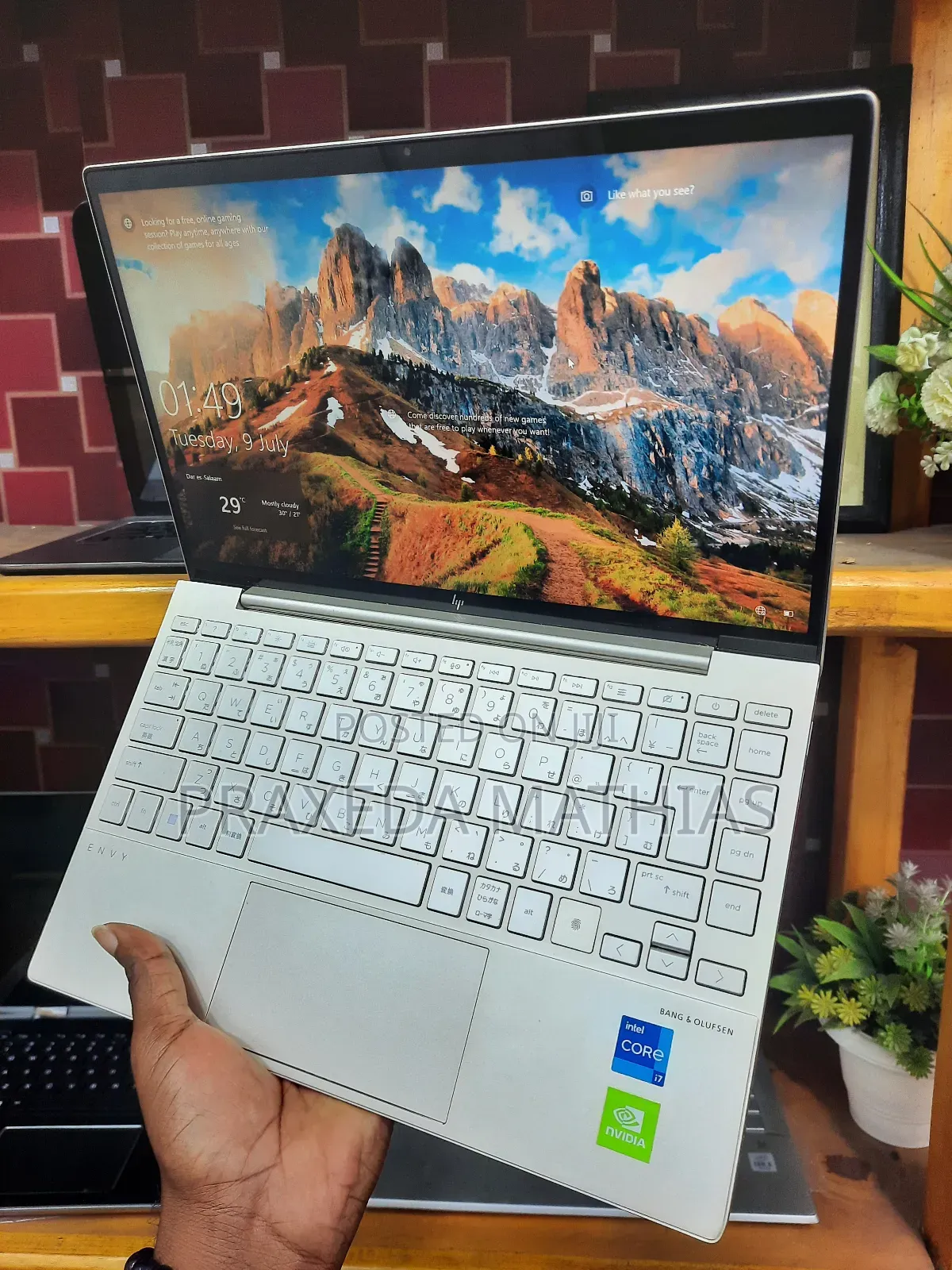 Laptop HP Envy 13 16GB Intel Core I7 SSD 512GB