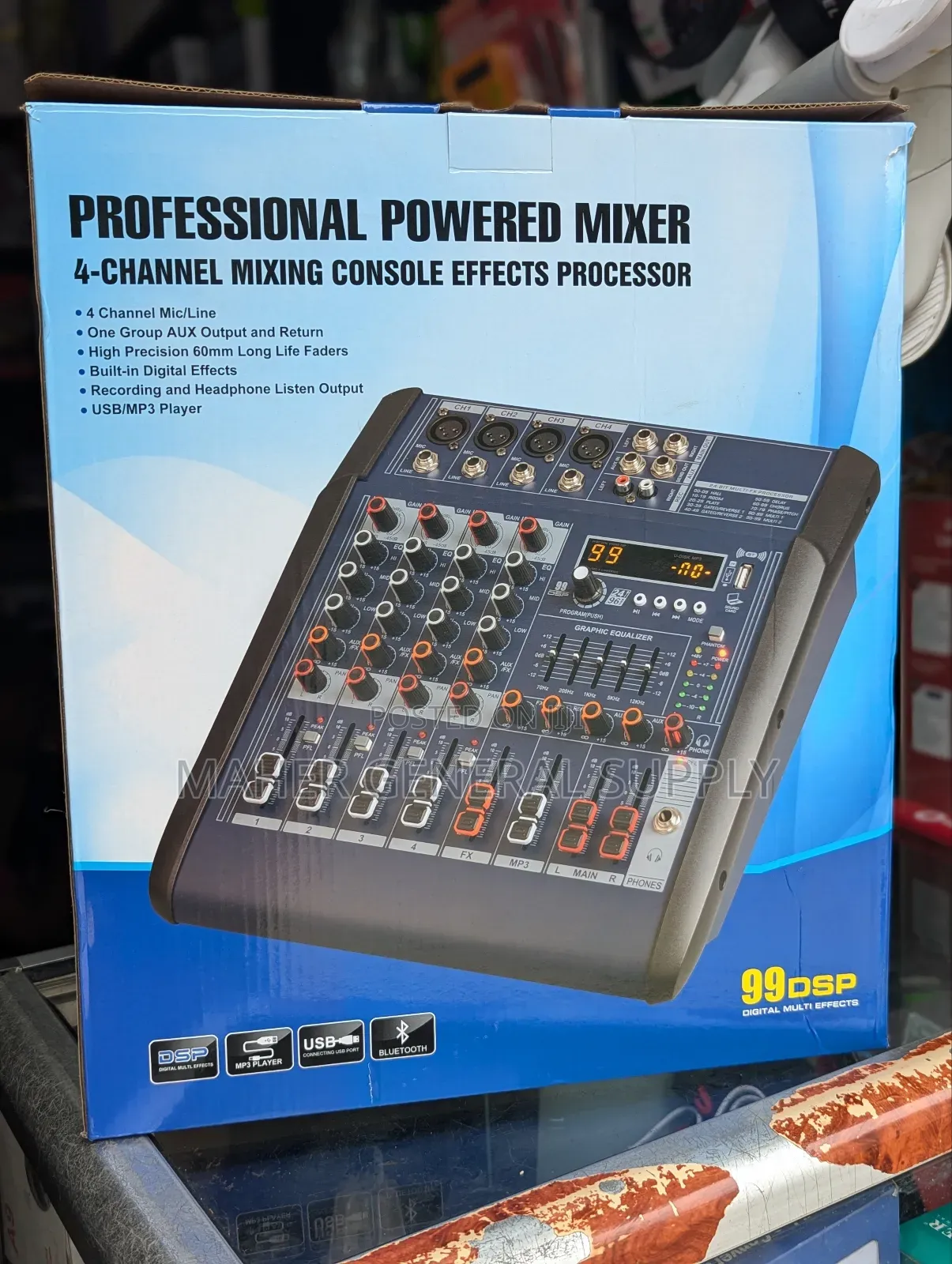 Professional Power Mixer