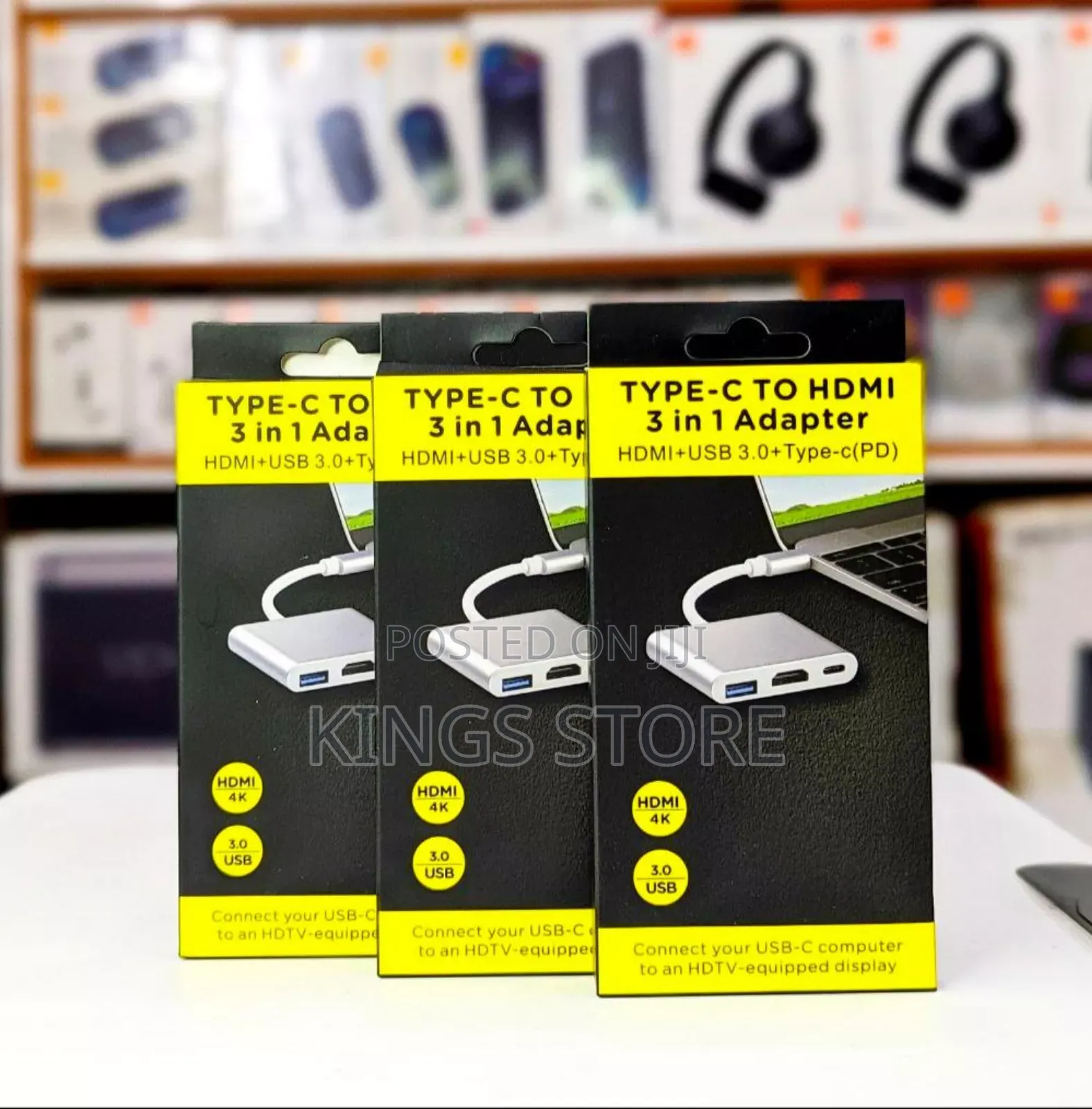 Type-C to HDMI 3-1 Adapter