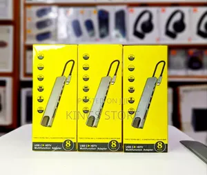 The 8-in-1 Multifunctional Type-C HUB Multiport Adapter