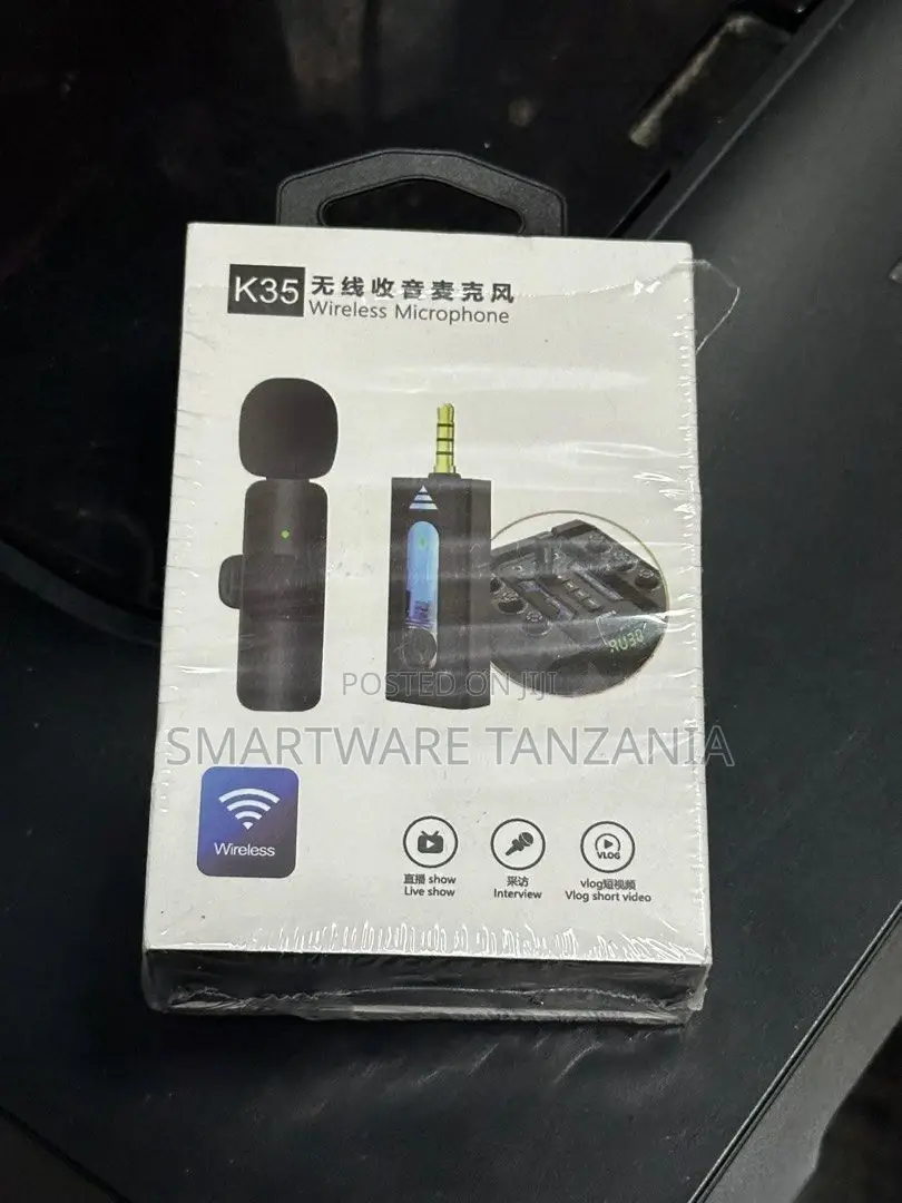 Wireless Mic Lavalier Microphone For iPhone, Android Phone