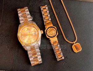 Rolex Set, Watch ,Bracelet, Chain