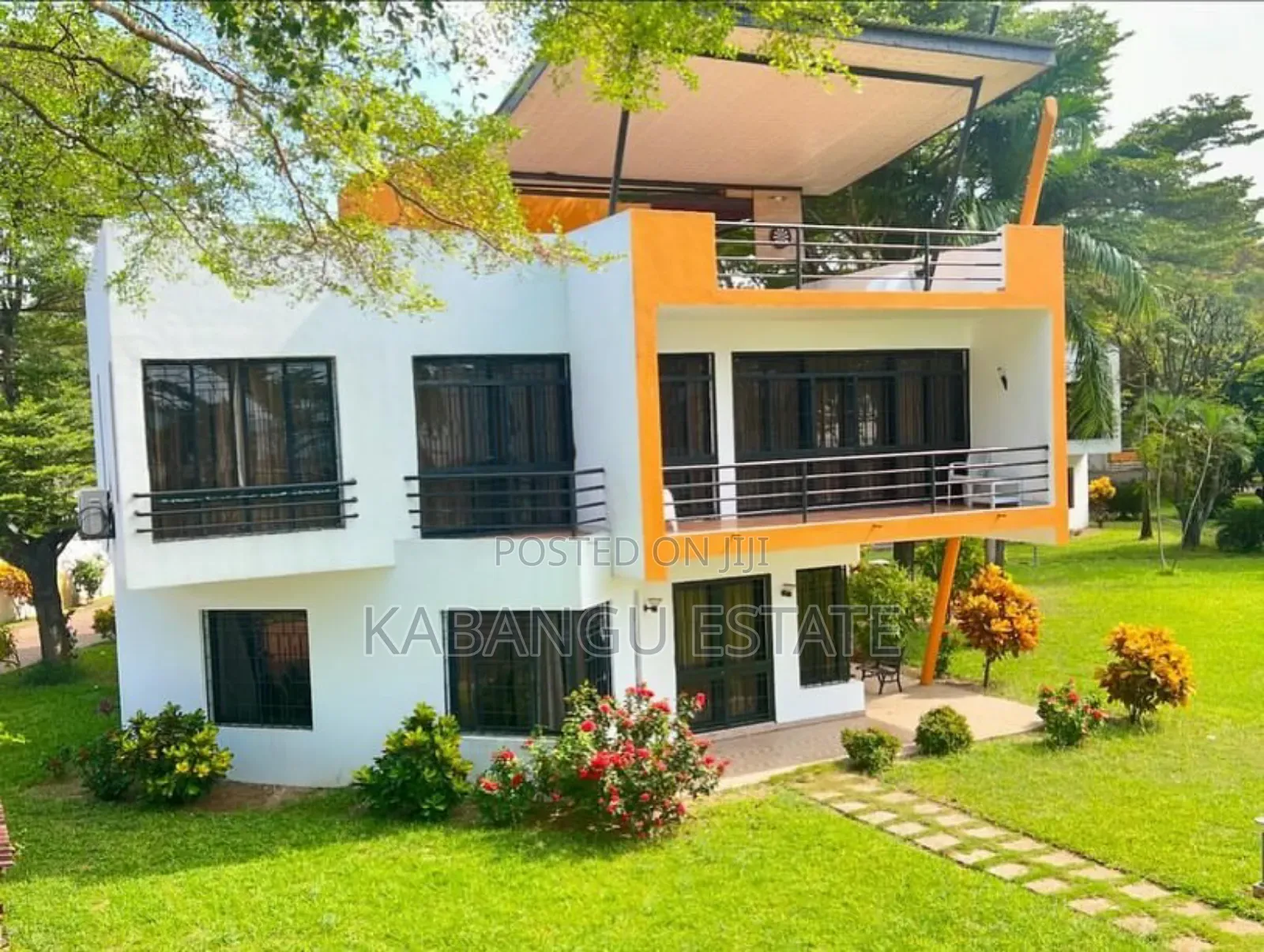 Furnished 4bdrm Villa in Kawebeach, Kinondoni for rent