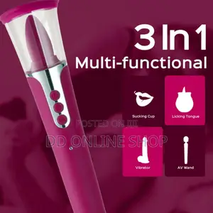 SMOIVE 3in1 Clitoral Sucking G Spot Vibrator Clit Tongue