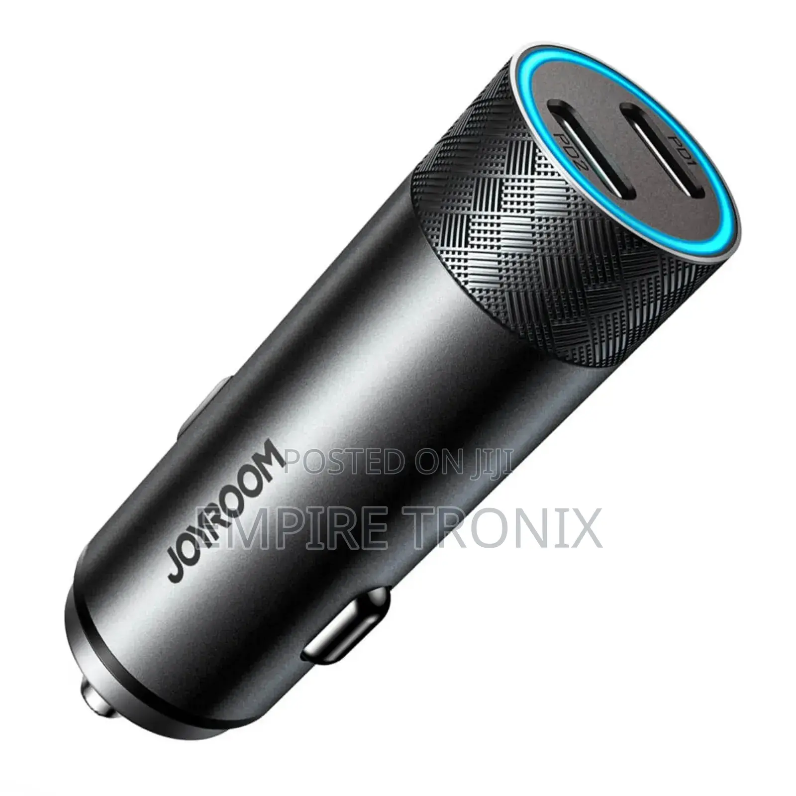 Joyroom JR-CL13 50W Dual-Port PD Car Charger-Gray
