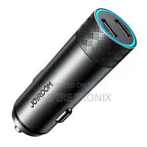 Joyroom JR-CL13 50W Dual-Port PD Car Charger-Gray