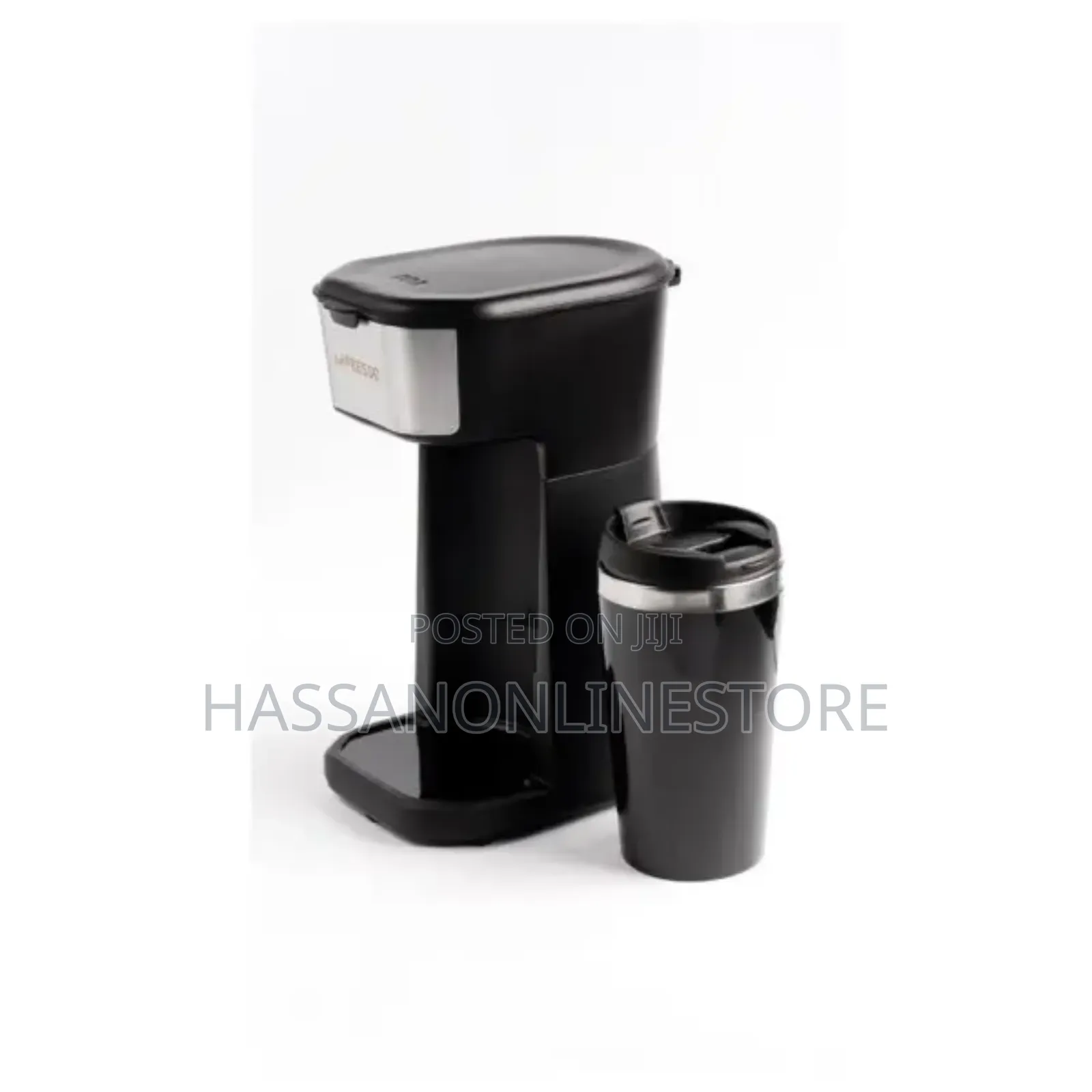Lepresso Coffee Maker With Travelling Mug 450W – Black