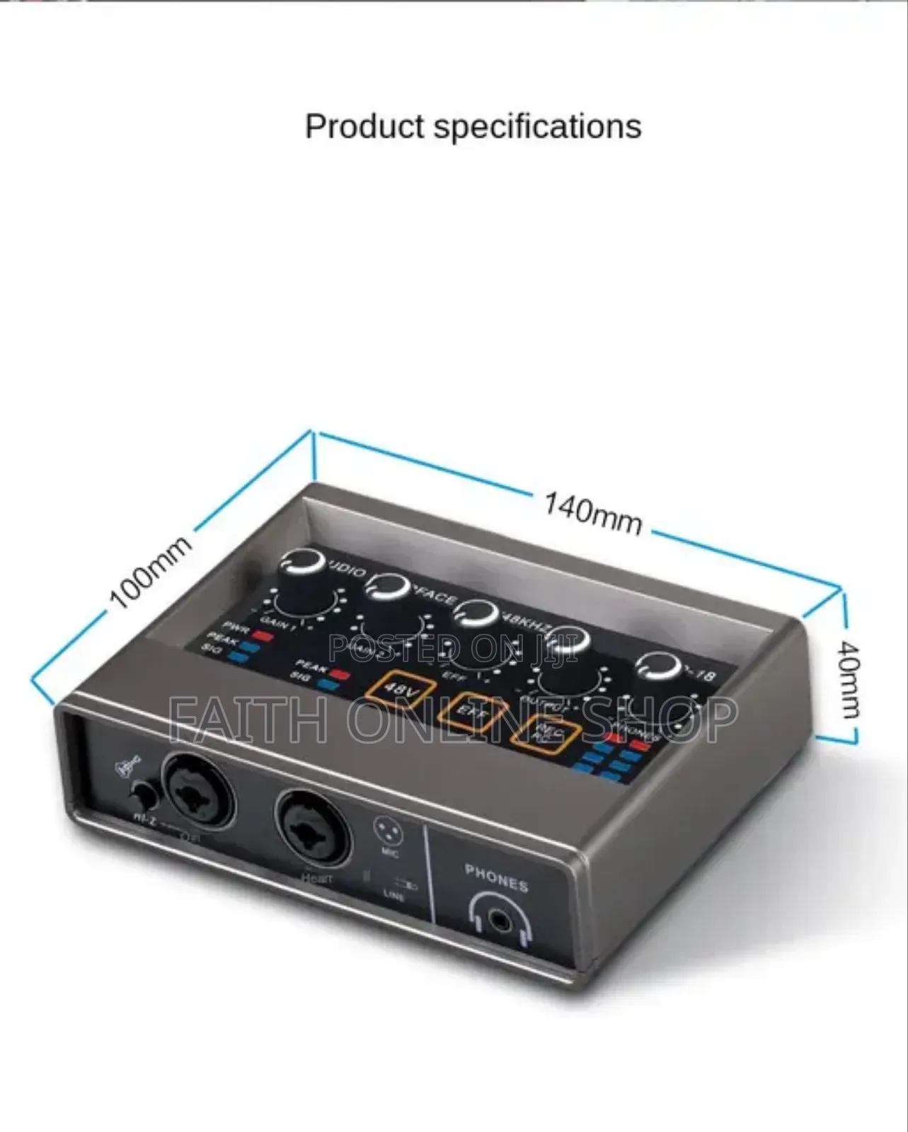 Q-16 Studio Recording Sound Card