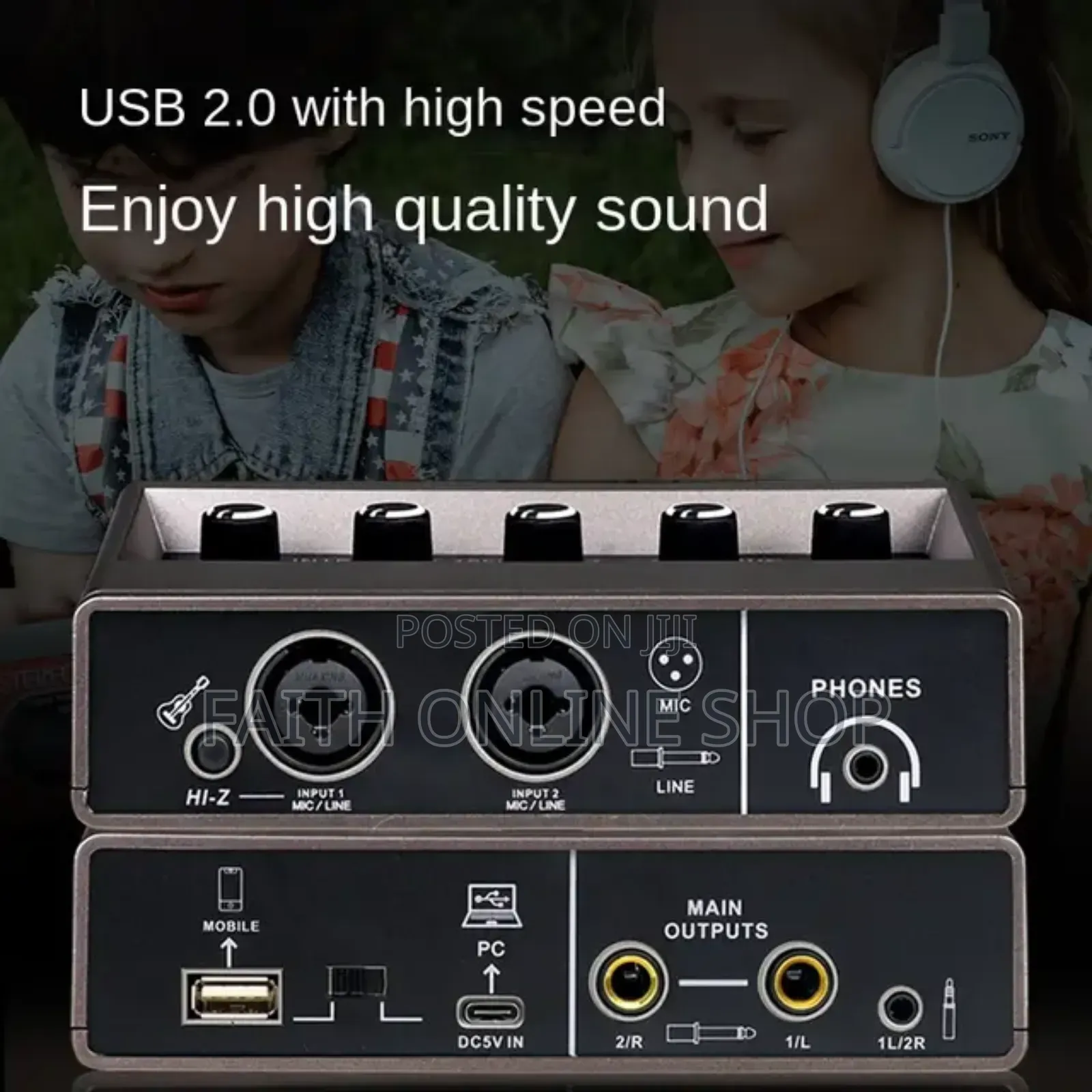 Q-16 Studio Recording Sound Card