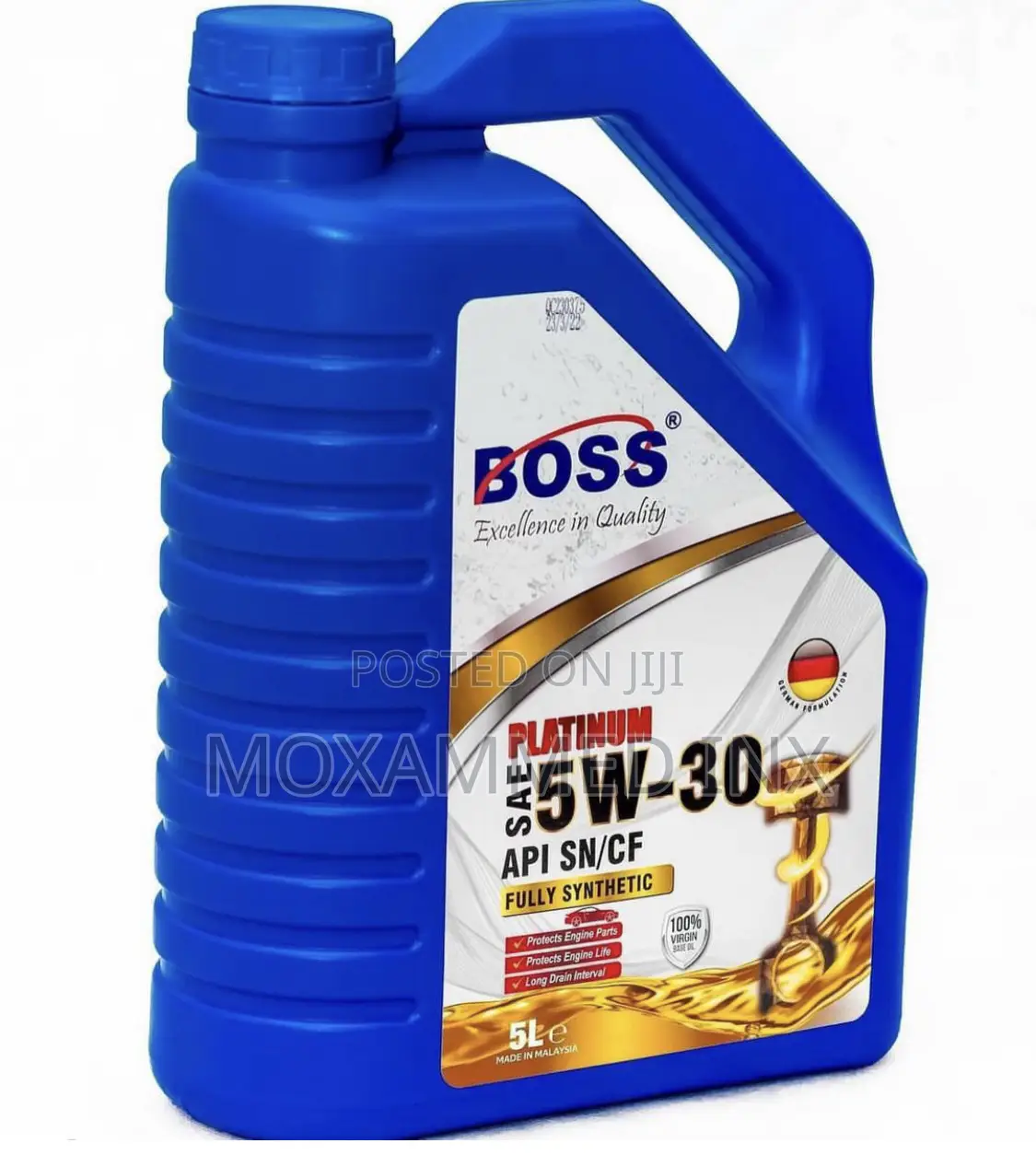 Boss Sae-5w30 Sn/Cf Fully Synthetic Api 5L