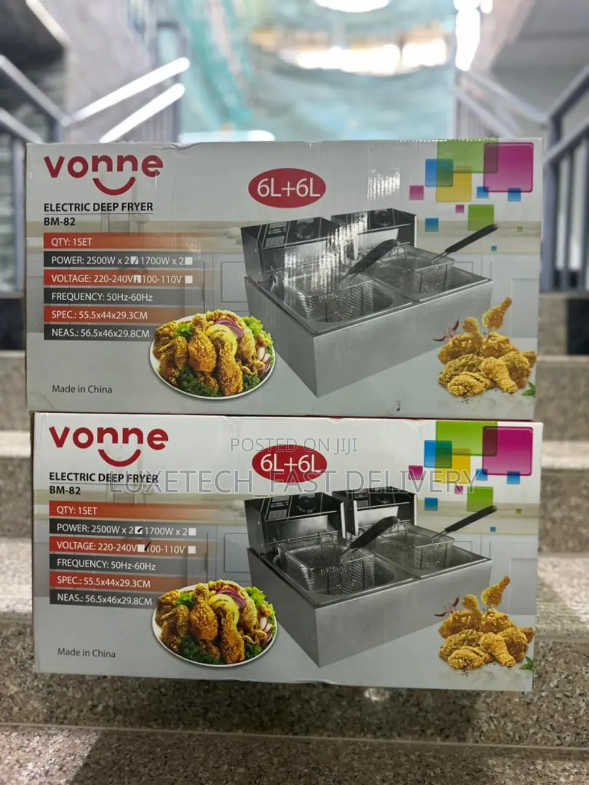 Vonne Deep Fryer 12L