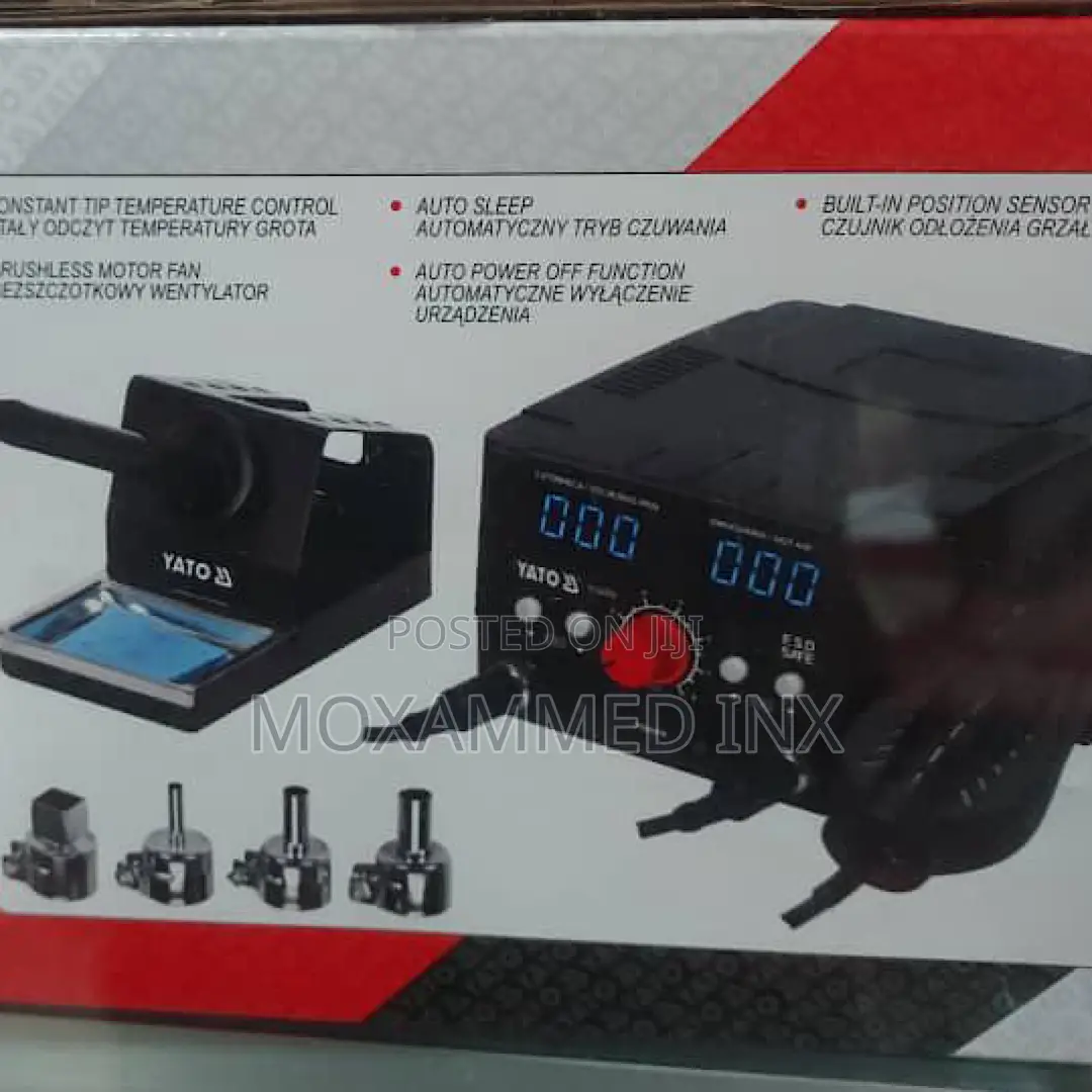 Soldering Station Hotair and Tip-Based 2in1