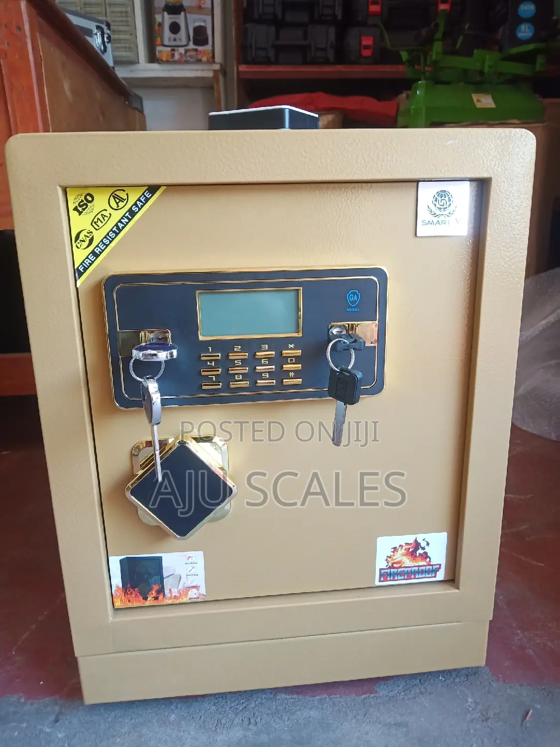 Safe Box, Fire Resistant And Fire Proof
