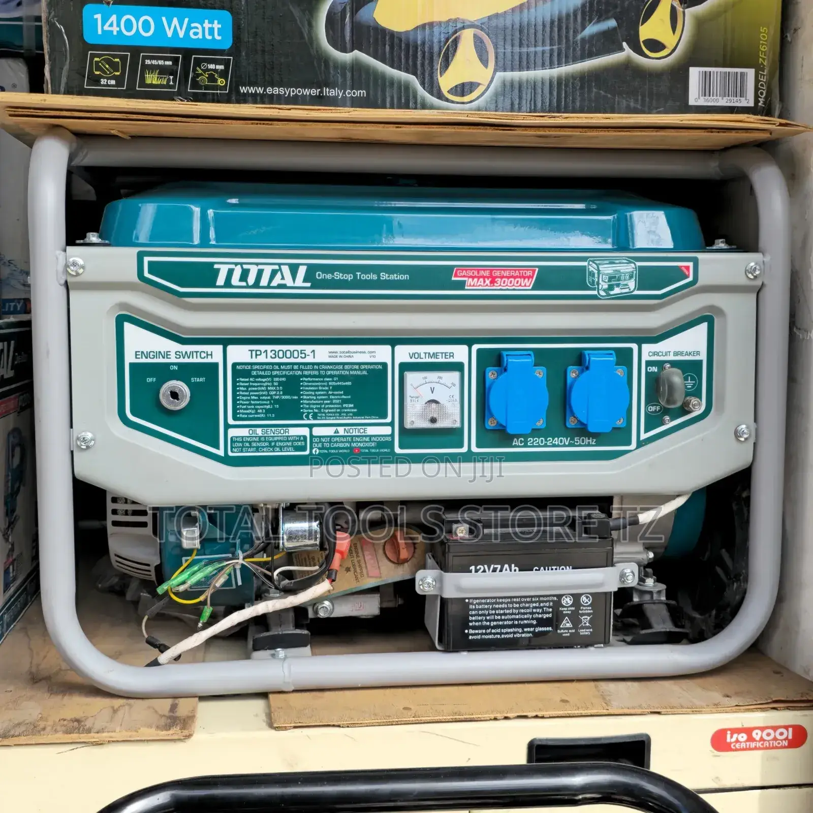 Total Gasoline Generator 3kw