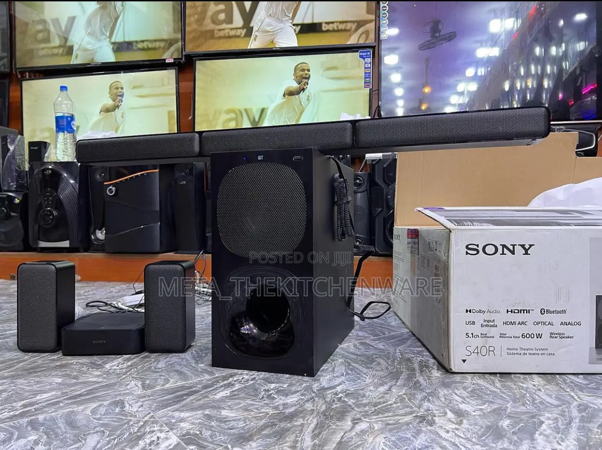 Sony Wireless Soundbar 5.1ch 600watts (Ht- S40r)