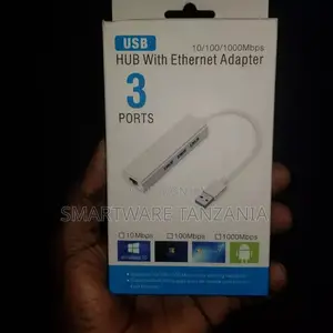 USB3.0 Ports HUB + USB-C / Type-c Gigabit Ethernet Adapter