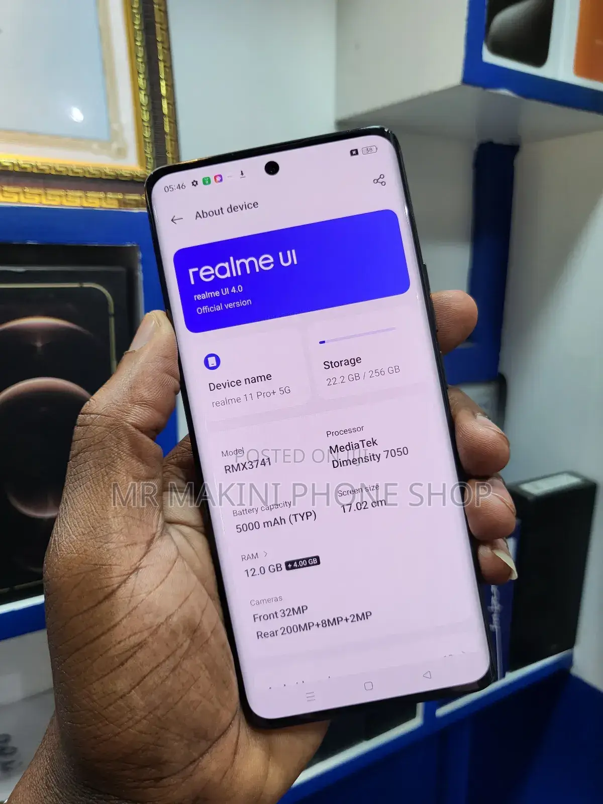 Realme 11 Pro+ 256 GB Black