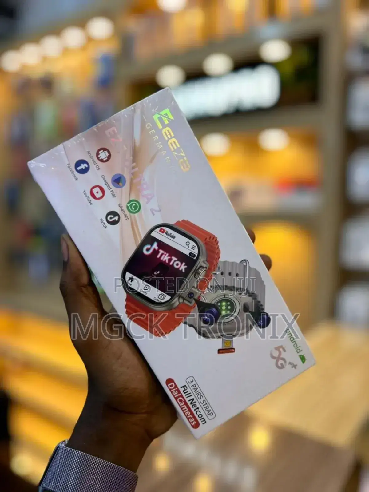 Tc5g – 
Germany 
Simcard Smart 
Watch - Inatumia Laini