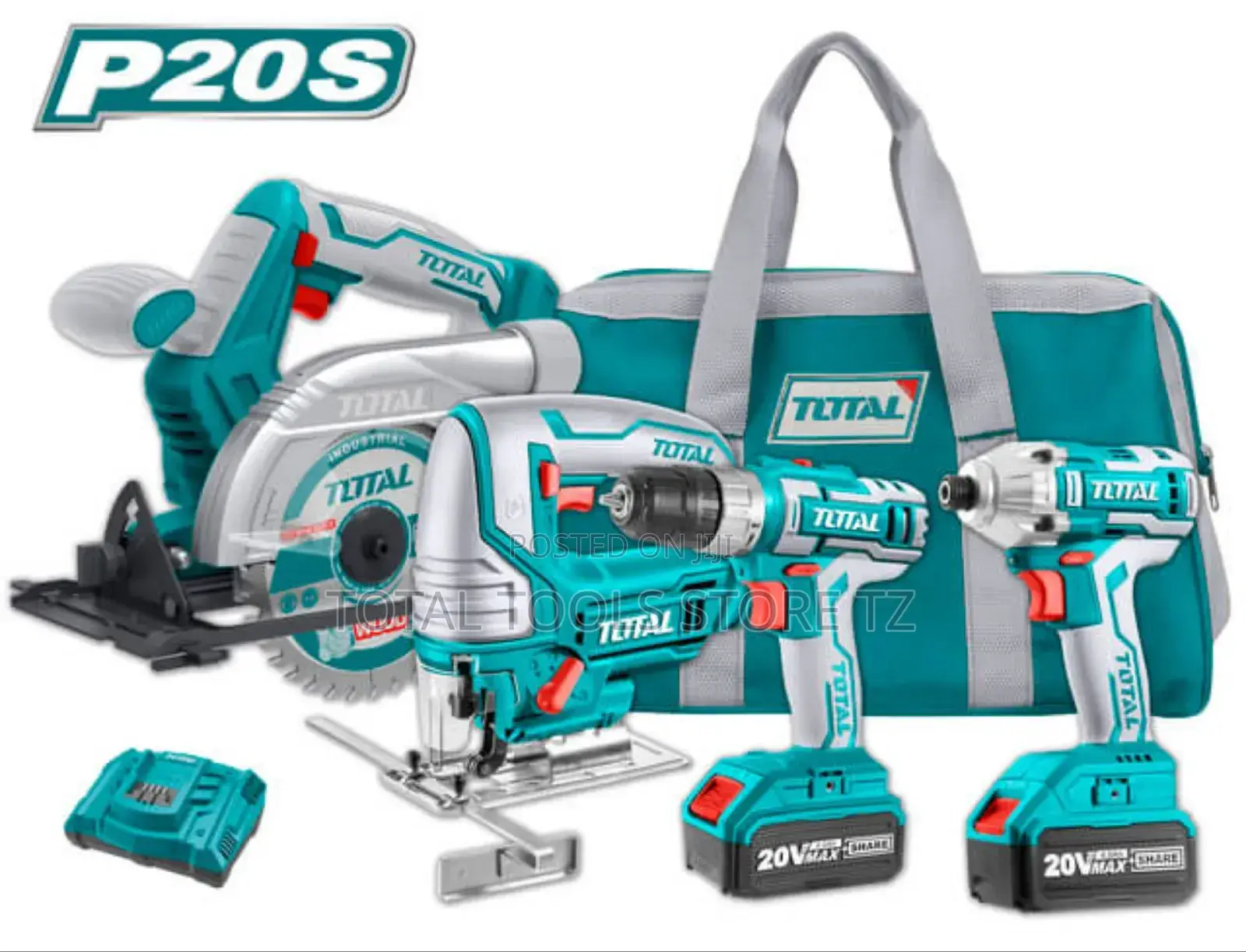 Total Lithium Cordless 4pcs Combo KIT