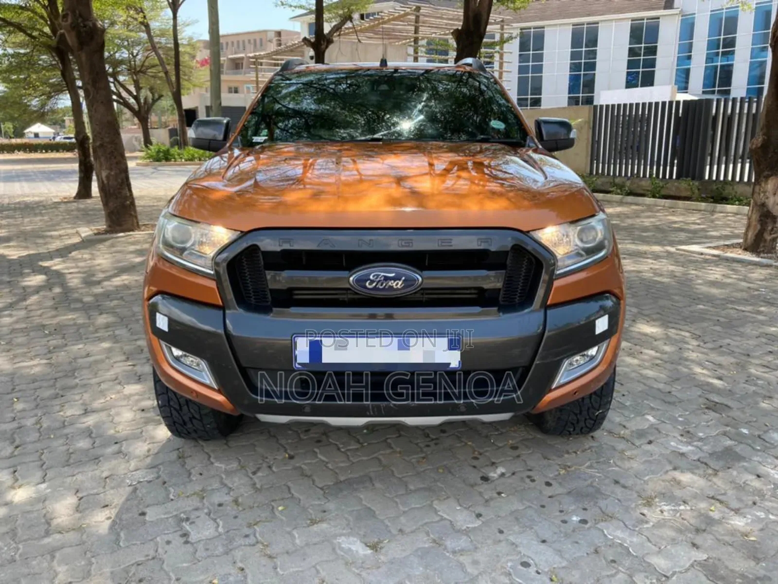 Ford Ranger 2016 Orange