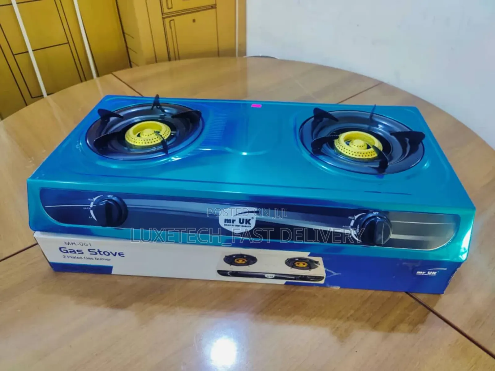 Mr UK Gas Stove 2 Burners