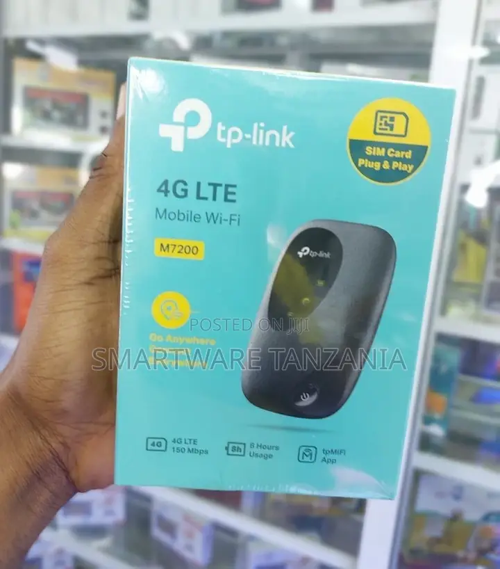 TP Link M7200 4G LTE Cat4 Mobile Wifi With Unlimited Data