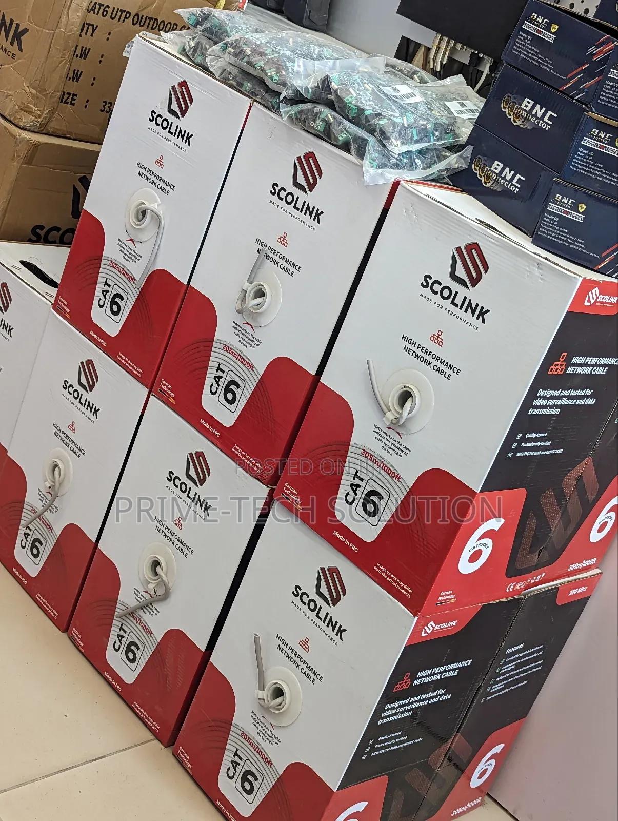 Cut 6 Network Cable 305M