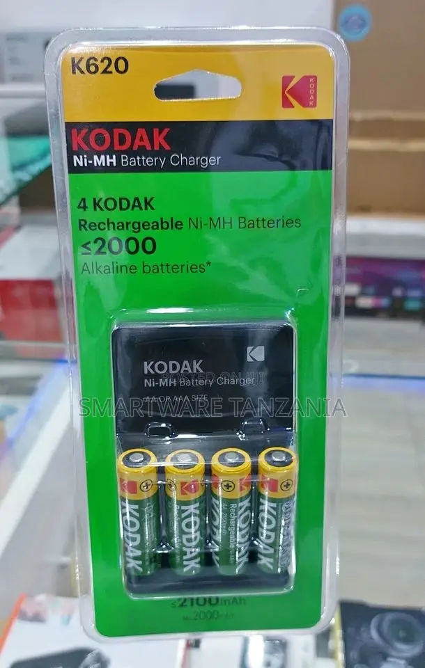 Open Media 1 In Modal Kodak AA X2 Rechargeable Battery