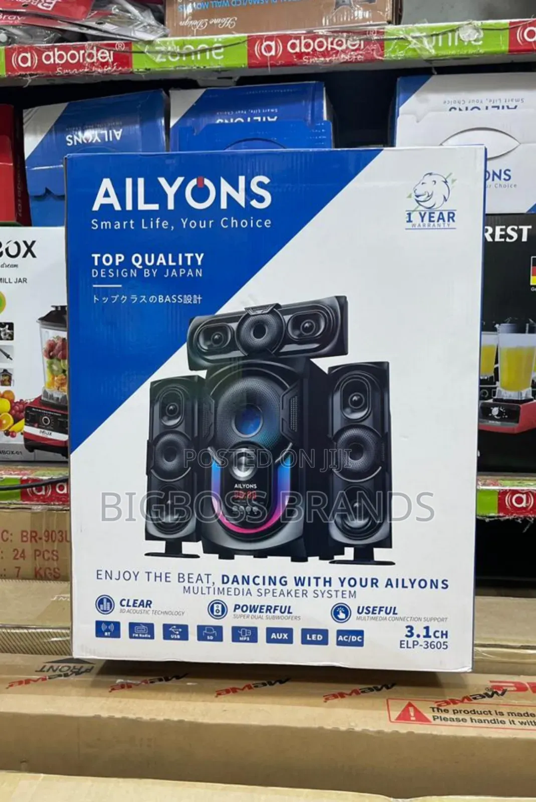 Ailyons Subwoofer ELP 3605