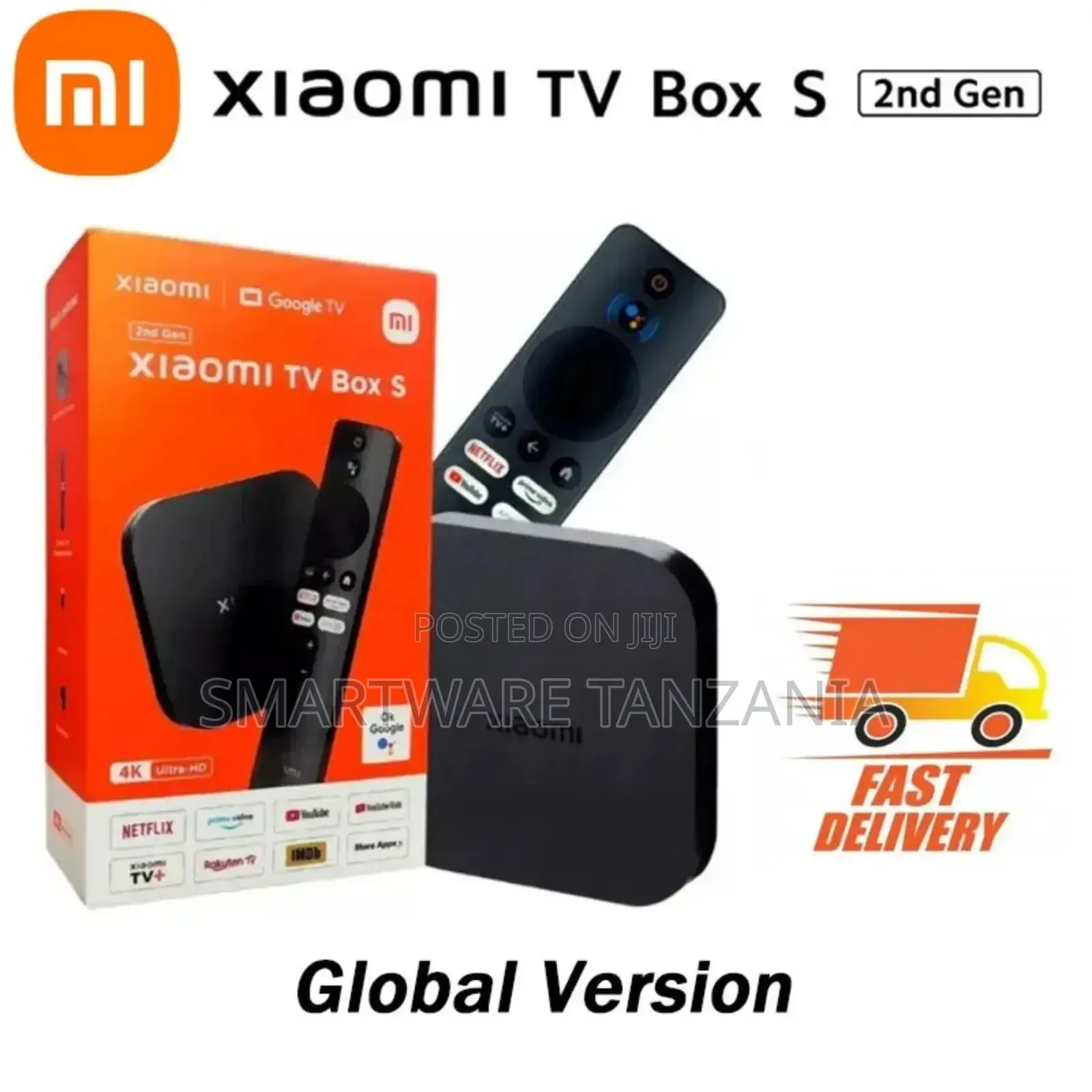 Google TV Box With 2gb RAM 8gb Rom, 2.4g/5g Dual Wifi, Bt