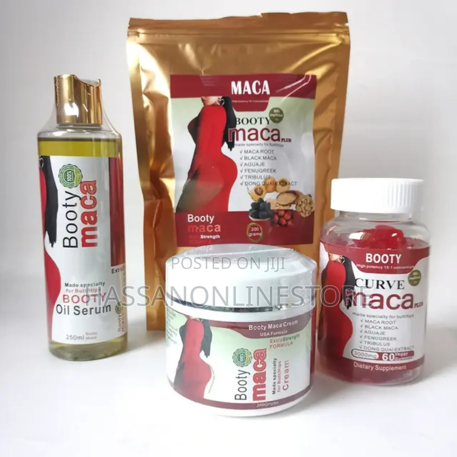 Maca Plus Set 4 in 1 Set Butt Enlargement