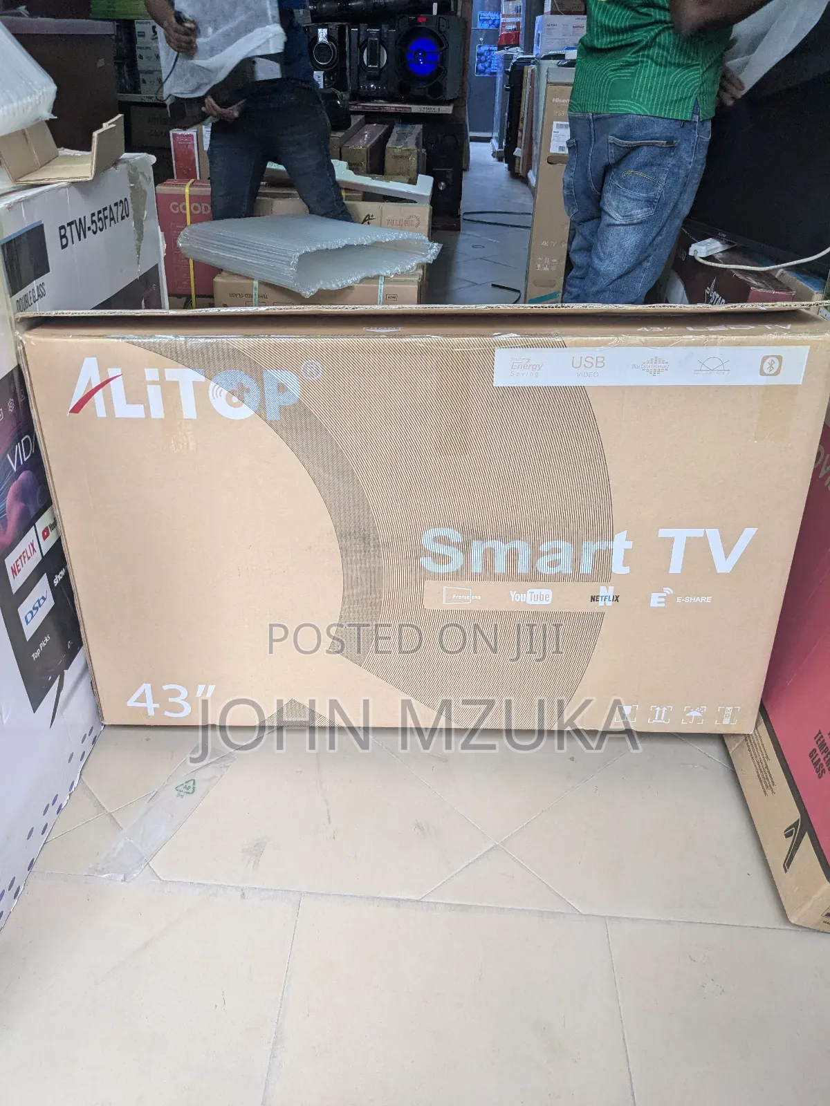 Tv Inchi 43 Aina Ya Alitop Bei Nafuu Saana Yaani 460,000