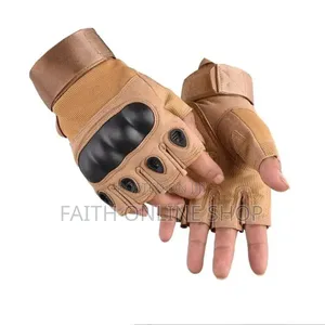 Half Finger Gym Gloves Breathable Ventilated