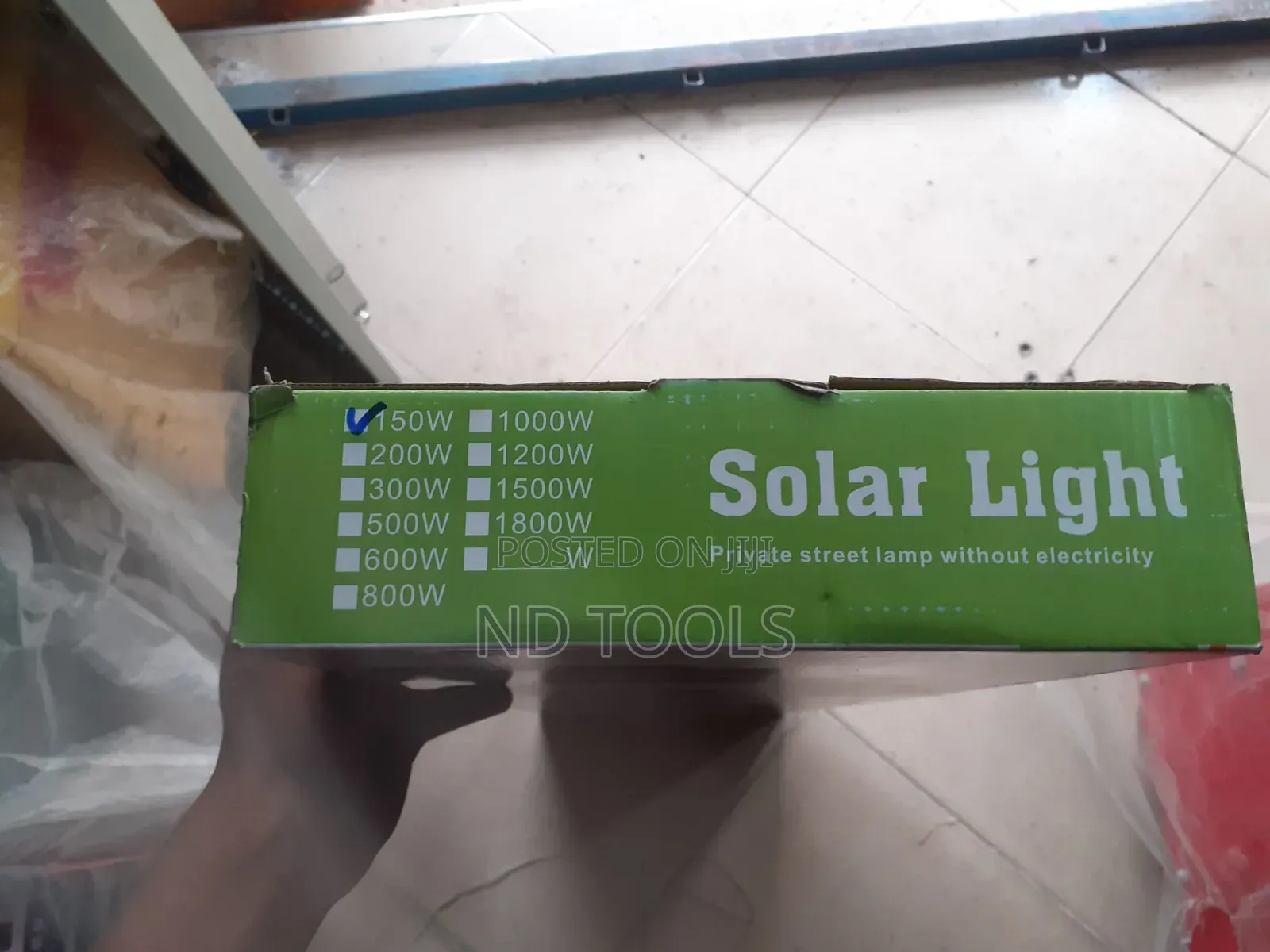 Integrated Solar Light 150W ZH-A7