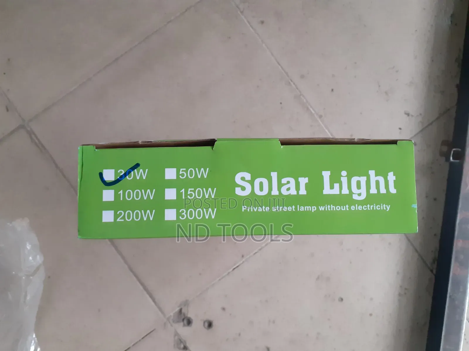 Integrated Solar Light 30W ZH-A7