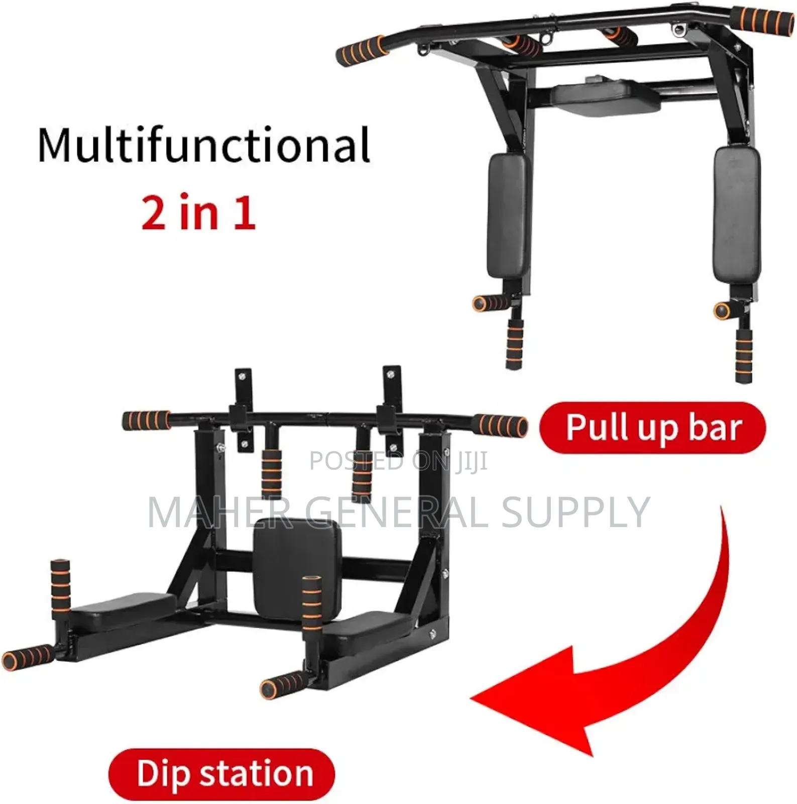 Pull Up Bar Wall Mounted