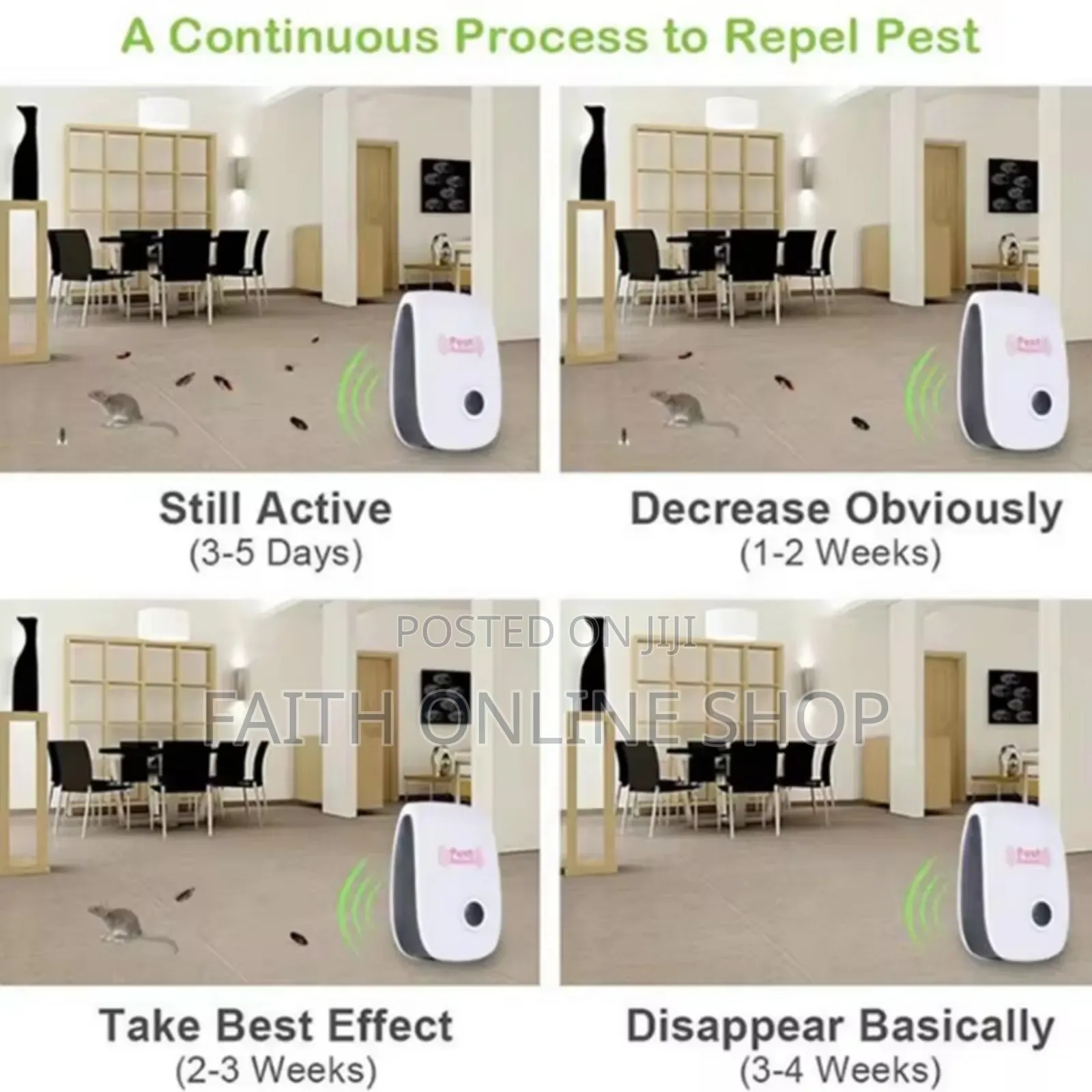 Electronic Ultrasonic Pest Killers Repeller