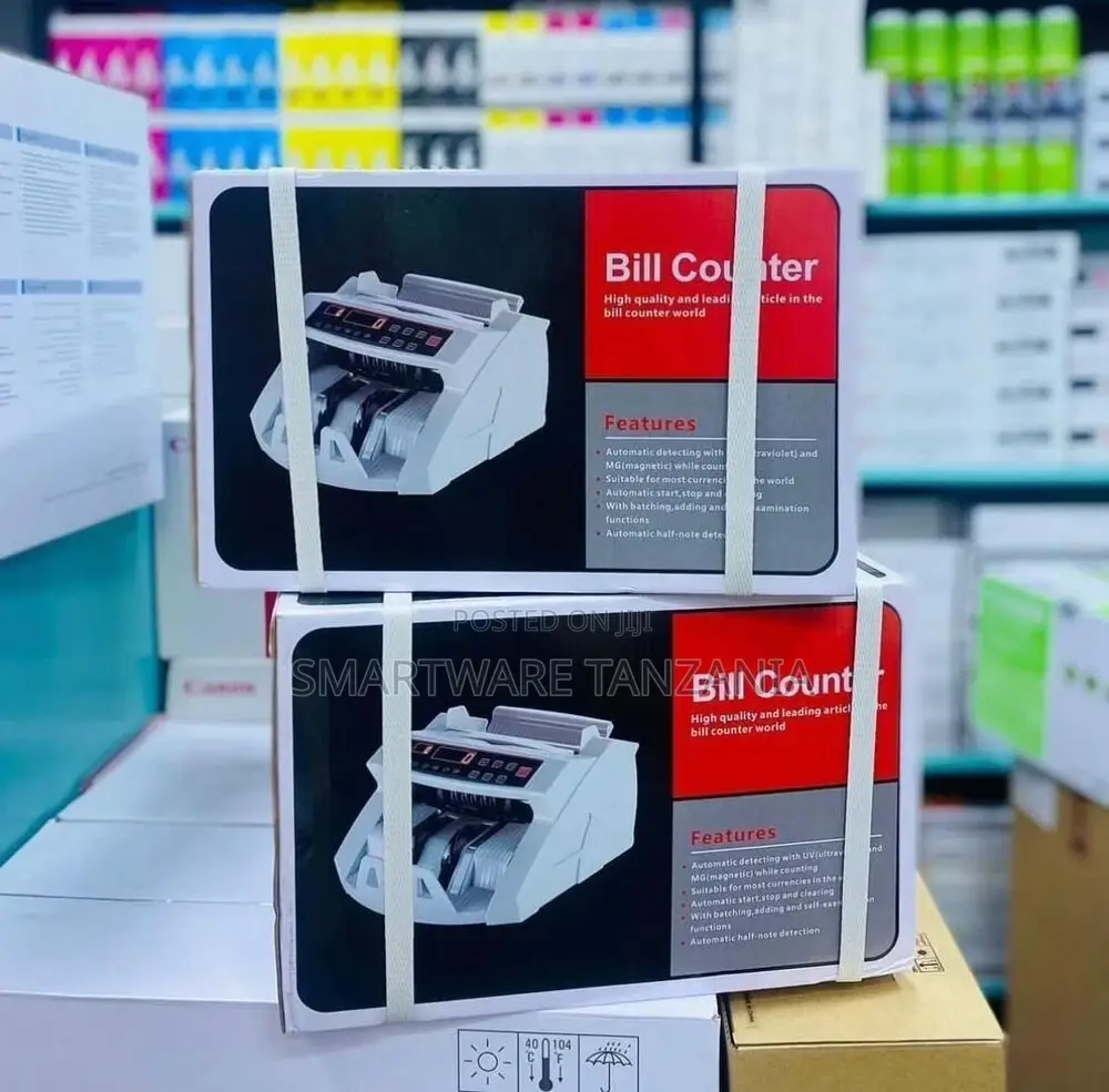 Money Count Bill Cash Notes Counter Machine Banknote Counter