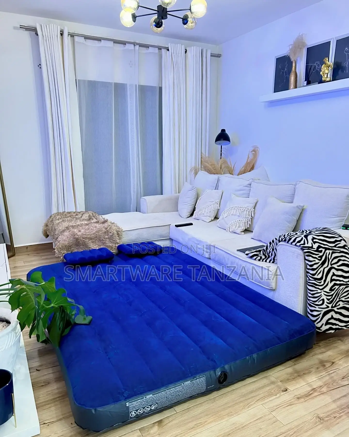 Air Mattress Home Camping Outdoor Inflatable Queen/King Size