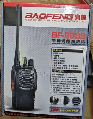 BF-888S Walkie Talkie Handheld Ham Two-way Radio Long Range