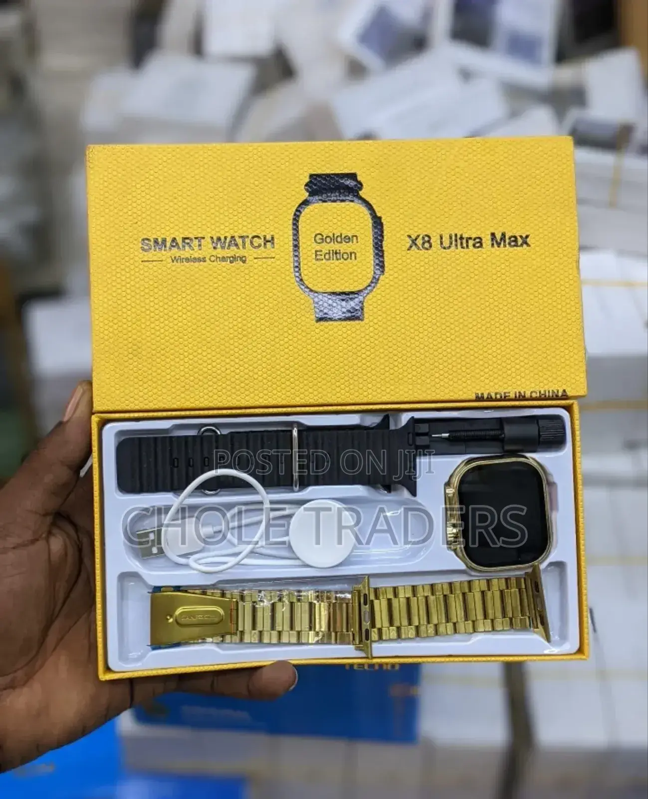 X8 Ultra Max Smart Watch (Golden Edition)