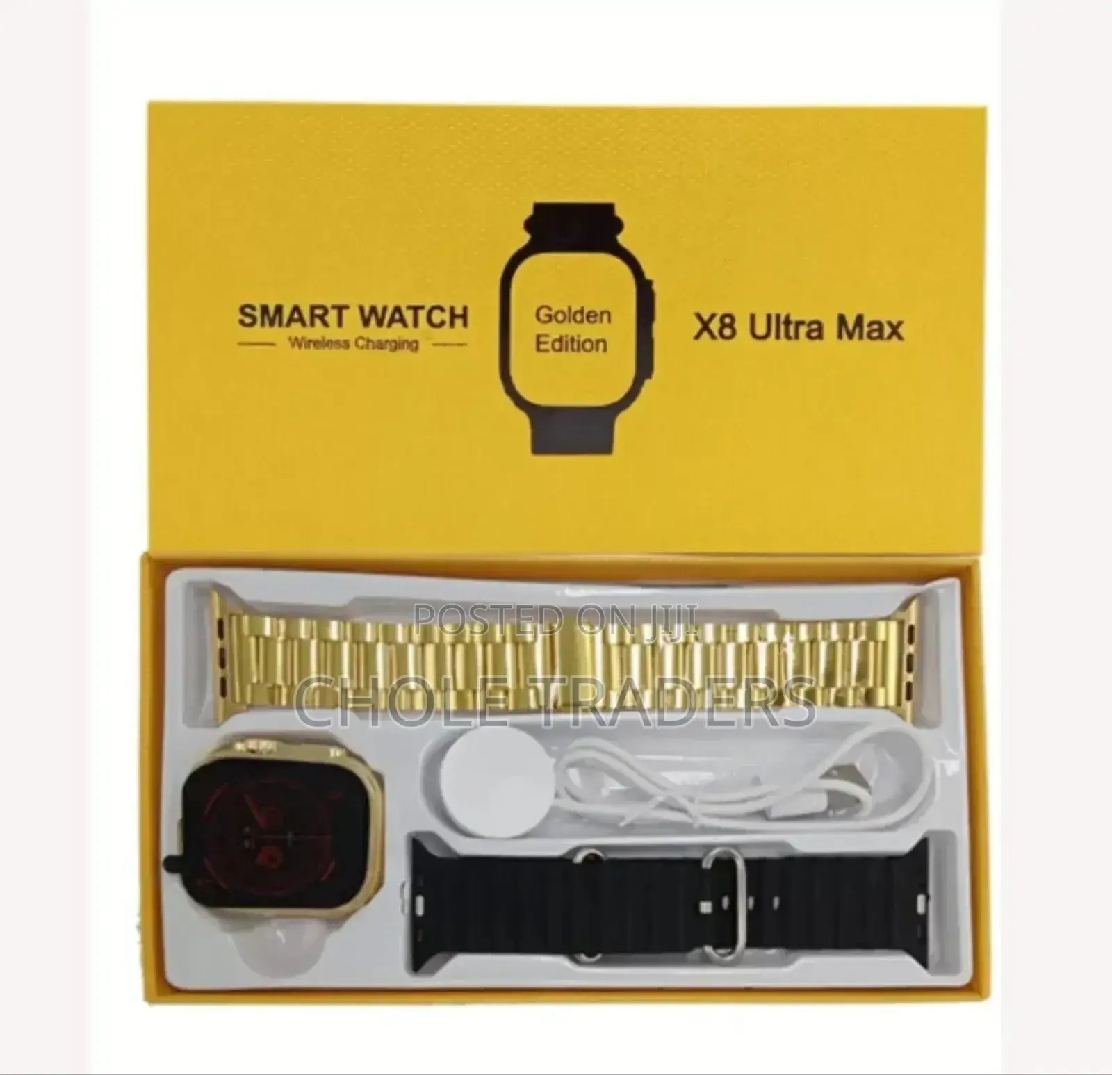X8 Ultra Max Smart Watch (Golden Edition)