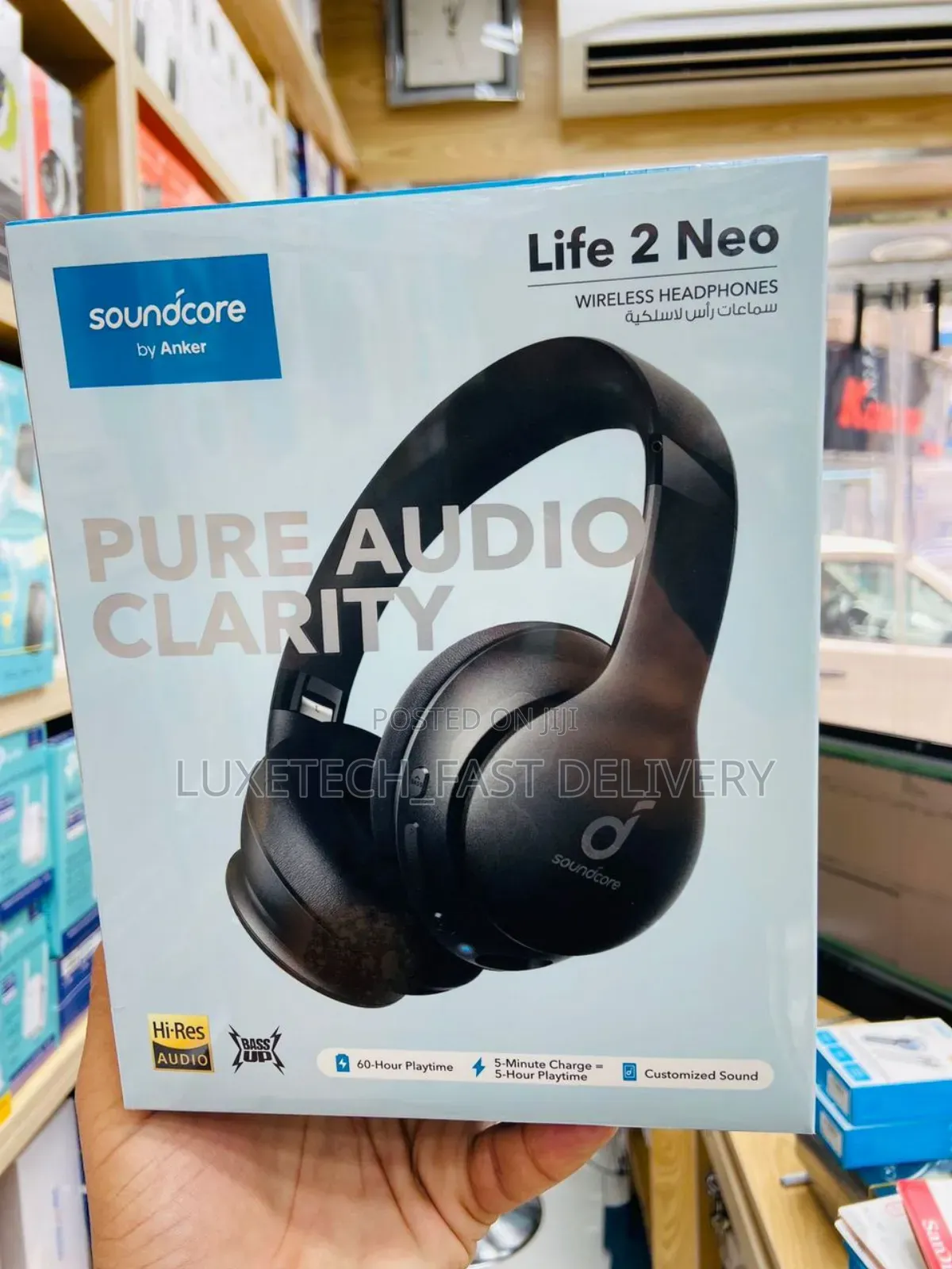 Anker Soundcore Life 2 Neo Wireless Headphones(Original)