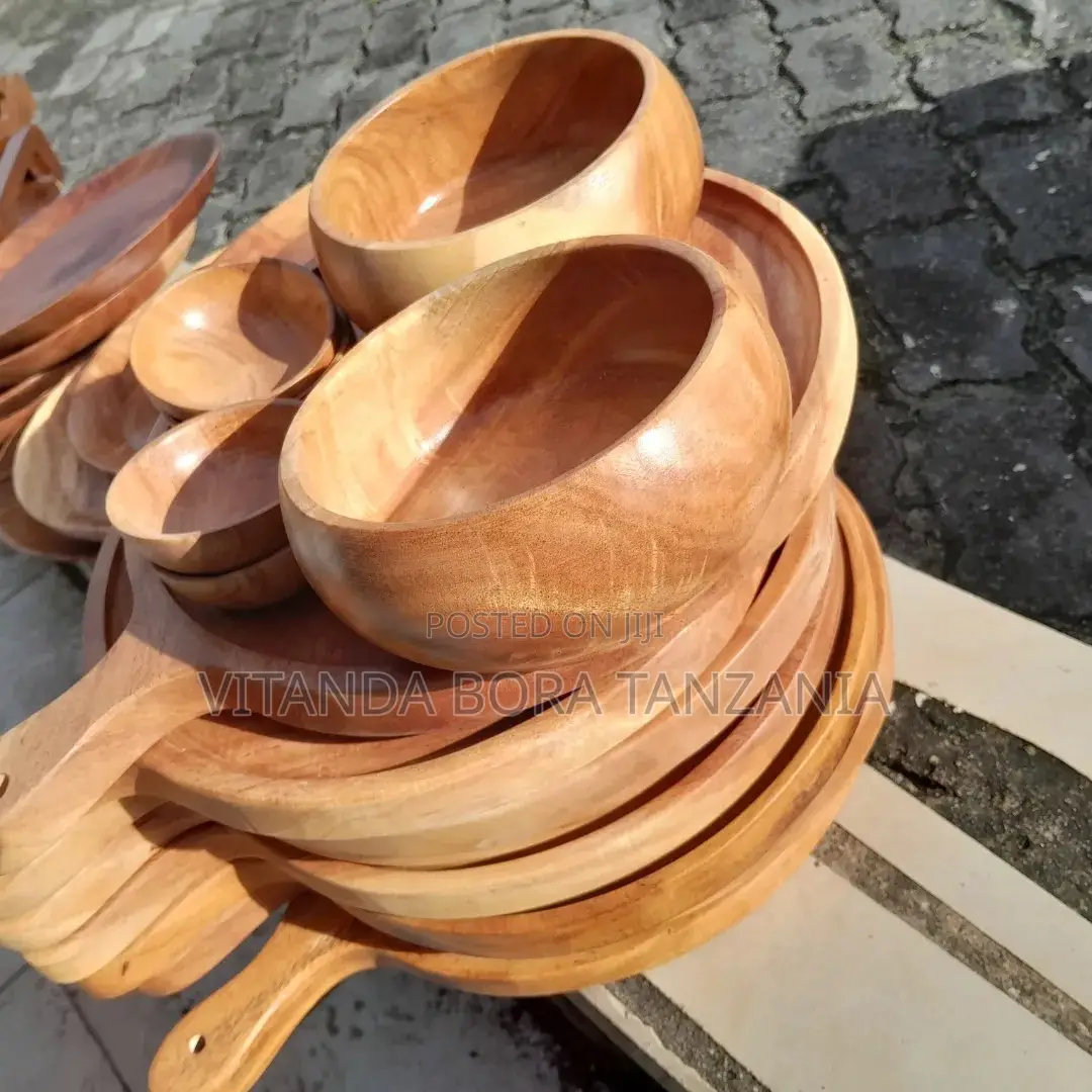 Wooden Utensils / Vyombo Vya Mbao