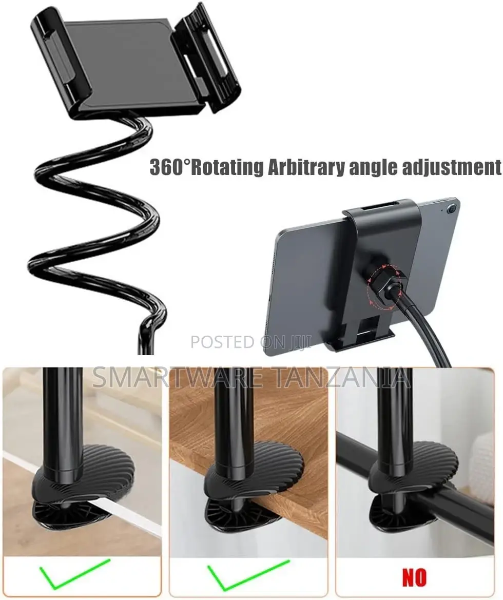 Adjustable Mobile Phone Holder Portable Flexible Bed Holder